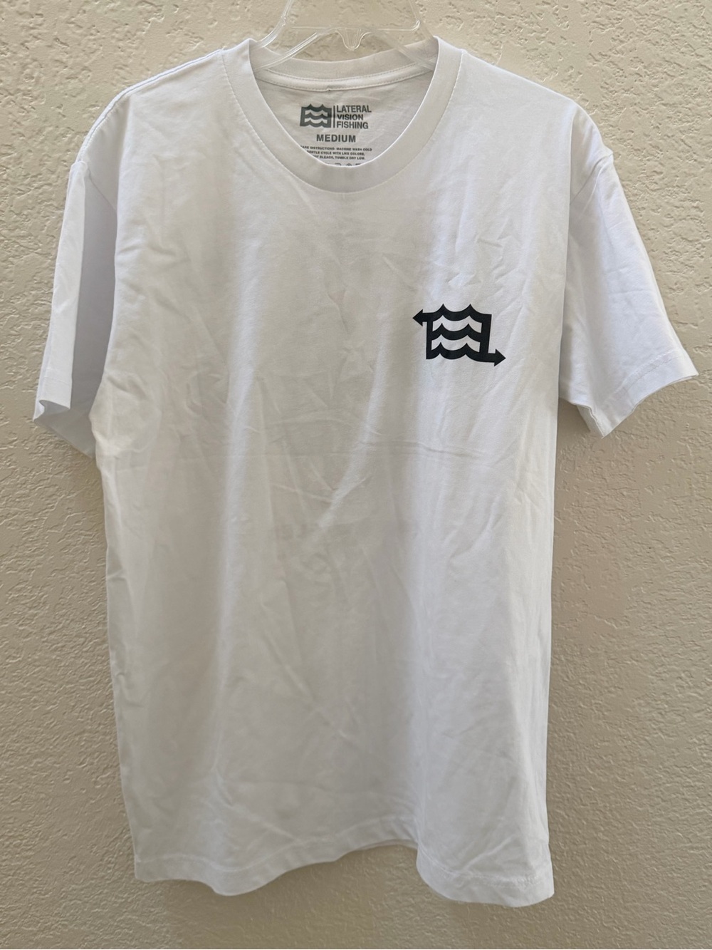 Lateral Vision Dahlin Baits City Los Angeles Fishing Crewneck T-Shirt Men Sz M
